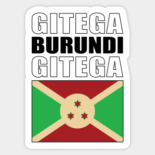 Flag of Burund Sticker